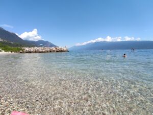Lago di Garda con i bambini: spiaggia degli ulivi