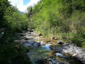 Cascate di Val Vertova: passeggiate facili a Bergamo, piccoli salti