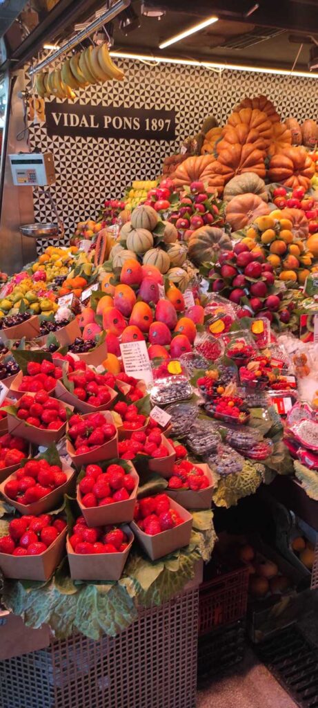 Mercato della Boqueria Barcellona