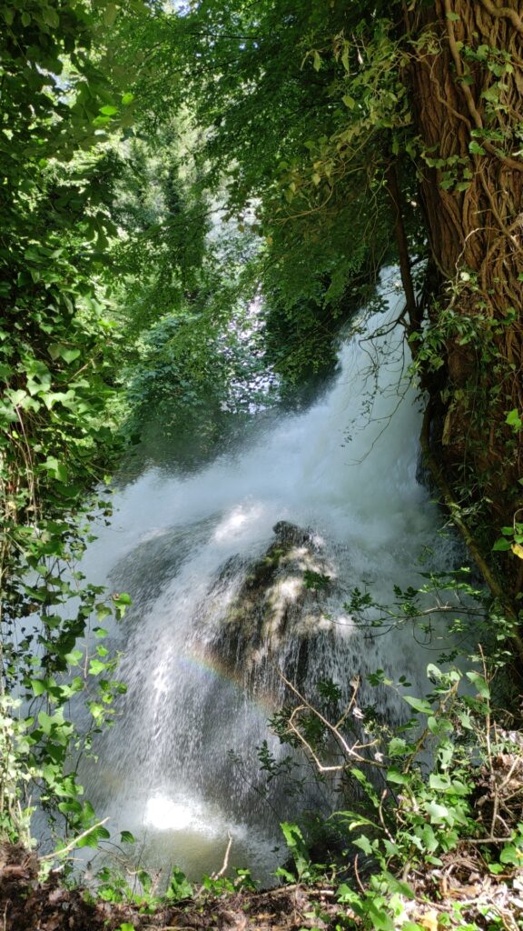 Cascata delle Marmore massa d'acqua